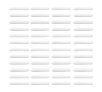 SEWACC Kit de Réparation 200 Pièces Capuchons de Protection en Caoutchouc Blanc pour Panier de Lave-Vaisselle Embouts Anti-Rayures 3-25 MM Protection pour Picots Usage Domestique