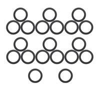 SEWACC Kit de Réparation pour Enceinte Auto et Maison, 20 Joints D'étanchéité Noirs en Eva, Assurant Une Installation Précise Étanchéité des Bords