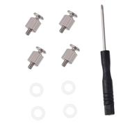 SEWACC Kit de Visserie SSD Acier Inoxydable pour Fixation et Montage sur Carte Mère Support de Boîtier PC et Console de Jeu Installation Pratique et Fiable