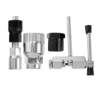 SEWACC Kit D'outils de Réparation de Vélo Multifonction en Acier Chromé | Démontage Simple, pour Route et Bicyclette, Kit Notice Claire, Usage DIY ou Atelier