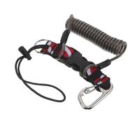 SEWACC Lanière pour Appareil Photo de Plongée avec Clip Élastique et Boucle à Dégagement Rapide en Acier Inoxydable, Cordon Anti-Perte Confortable pour Plongée sous-Marine