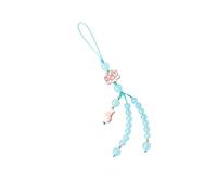 SEWACC Lanière Téléphone Portable Style Chinois Bleue Chaîne Résistante Chute Accessoire pour Smartphones et Clés Cadeau Pratique Couleur Aléatoire Couleur Aléatoire