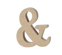 SEWACC Lettres En Bois Décoratives Naturelles Artisanales Pour Mur, Garçon Et Filles Et Mariage, Couleur Bois Naturel, Éducatives Et Personnalisables, Décoration Intérieure Et Fêtes