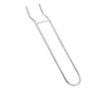 SEWACC Lève-Grille en Acier Inoxydable pour Barbecue à Charbon Et Gaz, Outil De Levage Compact Et Sécurisé, Accessoire Multifonction pour Grille Ronde, Poignée Ergonomique Confortable