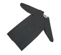 SEWACC Long Sleeve Kitchen Smock Apron Adjustable Oil-resistant Chef Apron For Cooking Bbq Baking And Housework