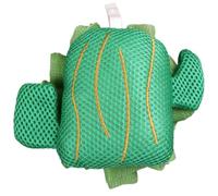 SEWACC Loofah de Bain en Maille Légère pour Exfoliation Douce, Boule de Bain Moussante Verte, Éponge de Solide pour Usage Quotidien