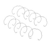 SEWACC Lot de 10 Anneaux de Fixation à Ressort Mr16, Clips pour Ampoules LED et Halogènes, Fixation Rapide et Solide pour Spots Encastrés et Projets d'Éclairage Domestique