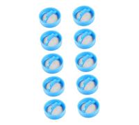 SEWACC Lot De 10 Filtres Vanne D'arrivée D'eau Pour Lave-linge Automatique En Acier Inoxydable, Crépine De Vanne D'entrée 2 Cm, Filtration Anti-obstruction Pour Machine à Laver