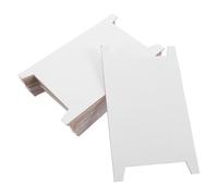 SEWACC Lot De 100 Enrouleurs De Fil À Broder Bobines De Fil À Broder Rangement De Rubans Porte-Fils Cartes Porte-Fils À Coudre Blanc