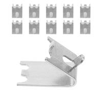 SEWACC Lot de 12 Clips INOX pour Supports D’Étagères de Réfrigérateur et Congélateur Épaisseur 15 MM Pinces Robustes Compatibles la Cuisine Domestique et Professionnelle