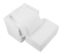 SEWACC Lot de 125 Sets de Table Jetables pour Nail Art sous-Main à Ongles Absorbant Poussière et Eau Nappe Jetable Blanche Souple et Hygiénique Salon de Manucure Pédicure et Soin des