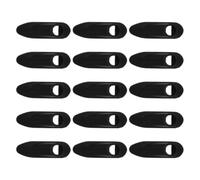 SEWACC Lot de 15 Clips de Câble Vélo en Plastique Noir pour Guide-câble, Installation Facile et Maintien Ordonné des Gaines de Frein et Dérailleur