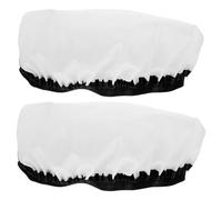 SEWACC Lot de 2 Abat-Jours en Tissu Douc 27 CM pour Lampe de Photographie Diffuseur Lumière Douce Compatible Lampes Photo Couverture D’Appoint pour Éclairage Studio Professionnel