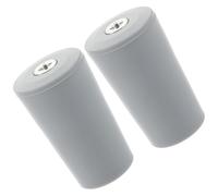 SEWACC Lot de 2 Butées pour Volets Roulants en Plastique Gris Pièces de Rechange de Fixation pour Volets à Sangle ou Manivelle Accessoire de Réparation pour Stores et Fenêtres Usage