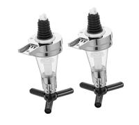 SEWACC Lot de 2 Distributeurs à Ressort pour Boissons Alcoolisées Dosage Précis 25 Ml Fixation Murale Bar et Fête Distributeur de Vin Rationné Pratique et Compact