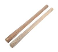 SEWACC Lot de 2 Manches de Binette en Bois Dur de 50 CM Poignées Ergonomiques Compatibles Outils de Désherbage et Jardinage Extérieur Remplacement Robuste pour Houe et Bêche Usage