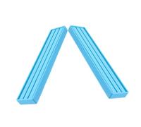 SEWACC Lot De 2 Moules en Silicone Époxy pour Résine Réutilisables pour Dominos pour Support De Tuiles en Gel De Silice Bleu Ciel