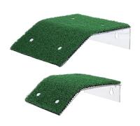 SEWACC Lot de 2 Pentes d’Évasion pour Animaux de Piscine Échelles de Secours en Plastique Résistant aux UV avec Ventouses Tailles Moyenne et Grosse Inclinaison pour Grenouilles et