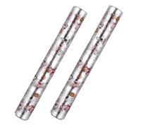 SEWACC Lot De 2 Rouleaux De Cellophane Transparent Pour Noël - Décorations De Noël Bouquets De Fête Films Papier Friandises Bonbons Et Fleurs