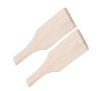 SEWACC Lot de 2 Spatules en Bois pour Modelage D’Argile Outil Polyvalent pour Poterie et Céramique Petite Taille Nettoyage Facile pour Atelier Création et Sculpture de Boue