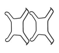 SEWACC Lot De 2 Supports En Acier Inoxydable Pour Wok Et Brûleur à Gaz, Grille Ronde Antidérapante Et Polyvalente, Compatible Cuisinières à Gaz, Ustensiles De Cuisson Sécurisés Pour Maison