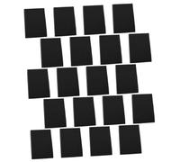 SEWACC Lot de 20 Bavoirs Jetables Noirs Double Couche Tapis de Table Imperméable pour Tatouages Draps de Protection pour Soins Dentaires et Instituts de Beauté