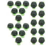 SEWACC Lot de 20 Figurines Miniatures de Tortues Marines en Résine Décorations Réalistes pour Terrarium Aquarium Jardin Féerique et Micro-Paysage Petites Statues D’Animaux Marins