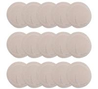 SEWACC Lot de 20 Filtres à Café Ronds en Tissu Coton Pur Beige pour Cafetière à Siphon Résistants Haute Température Accessoires de Remplacement pour Expresso et Café Filtre Usage