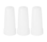 SEWACC Lot de 3 Diffuseurs Dépoli Blancs pour Lampe Torche S2 S3 S8, Capuchon Adoucisseur de Faisceau Led, Couvercle Solide Anti-usure, Éclairage Doux Camping et Lecture