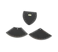 SEWACC Lot de 3 Règles de Précision pour Sourcils Noir Outil de Cartographie et Mesure Rapide pour Mise Accessoire Portable et Léger pour Maquillage Professionnel et Usage Voyage