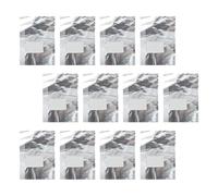 SEWACC Lot De 300 Feuilles D'aluminium Pour Ongles Medium Coussinets En Coton Pour Dissolvant Gel, Manucure Professionnelle, Nettoyage Facile Des Ongles