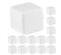 SEWACC Lot de 36 Blocs Minéraux pour Reptiles et Tortues Pierre Minérale Naturelle pour Aquarium, Cubes Molaires Riches en Calcium et Micro-éléments, Favorisant la Dentaire des Tortues