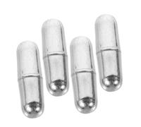 SEWACC Lot de 4 Agitateurs Magnétiques en Acier Inoxydable 6X22 MM Barre D’Agitation Réutilisable pour Laboratoire la Cuisine et Bureau Mélange Stable Effort Réutilisable