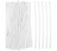 SEWACC Lot de 50 bâtons de cire à cacheter - Bâtons de colle transparents vintage - Tampon vintage - Crayons de cire à feu DIY - Accessoires de tampon de cire - Crayons de cire - Enveloppe