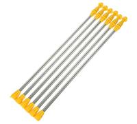 SEWACC Lot de 6 Baguettes de Pulvérisation Télescopiques en Acier Inoxydable, Tiges Réglables 45-80 Cm pour Pulvérisateur de Jardin, Accessoires D’irrigation Agricole, Lance Manuelle