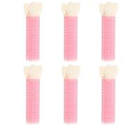 SEWACC Lot de 6 Pinces à Cheveux Volumisantes Auto-Agrippantes pour Racines Bigoudis Volumisants pour Cheveux Bouclés Clips Rehaussants Rose pour Coiffage Quotidien et Effet Aérien