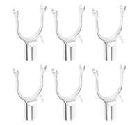 SEWACC Lot de 6 Piquets D’Arbre en Alliage D’Aluminium Électrolytique Supports Robustes pour Branches D’Arbres Fruitiers Résistants aux Intempéries pour Jardin Verger et Vigne