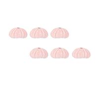 SEWACC Lot de 6 Pots D’Oursin pour Plantes Aériennes Pots de Fleurs Créatifs en Coquillage Décoration Intérieure Naturelle Adaptés pour Air Plants et Petites Couleur Aléatoire