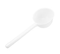 SEWACC Louche de service blanche en plastique avec long manche et grande capacité adaptée aux accessoires de cuisine et jardin