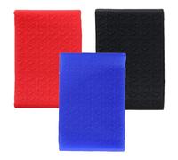 SEWACC Manchons Antichoc pour Tondeuse à Cheveux 3 Pièces Grandes Tailles Housses de Protection en Silicone Souple Couleurs Noire Rouge Bleue Poignée Antidérapante pour Salon de