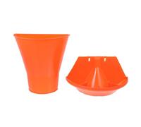 SEWACC Mangeoire pour Porcelets Plastique Distributeur Alimentation pour Bétail Conception Épaisse Antidébordement Facile à Nettoyer Usage Multiple pour Petits Cochons