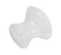SEWACC Masseur en Pierre de Massage Champignon en Jade, Outil Énergétique pour Visage et Corps, Amélioration Mobilité et Détente Musculaire