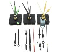 SEWACC Mécanisme Horloge Quartz Silencieux à Pile avec Aiguilles Variées Kit de Remplacement Précis pour Réparation et Création Dhorloge Murale