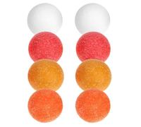 SEWACC Mini-Ballons de Foot Finition Mate 36mm en Résine Lot de 8 pour Jeu de Foot de Table et Soirées Entre Amis