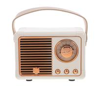 SEWACC Mini Enceinte sans Fil rétro : Lecteur de Musique Portable Vintage avec poignée - Connexion sans Fil/AUX/USB pour Les fêtes, Les Aventures en Plein air et Les Voyages