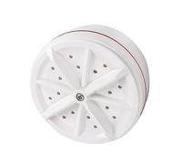 SEWACC Mini Lave-linge Portable Abs à Turbine Ultrasonique, Capacité Compacte pour Linge Délicat, Économie D'eau, pour Voyages, Camping et Usage Professionnel