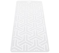 SEWACC Modèle Quilting PP Règle Couture Multifonction pour Patchwork DIY Gabarit Stable avec Marquage Outil Artisanat Couture Pratique pour Quilting Main et Broderie