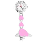 SEWACC Montre à Suspendre Créative pour Infirmière, Style Mode Rose | Alliage Léger, Usage Décoratif, Format de Poche, Pensée pour Médecin et Soignant, Accessoire Élégant