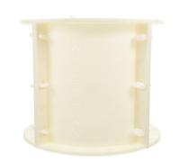 SEWACC Moule à Colonne Romaine en Plastique pour Béton Modèle Européen pour Pilier Décoratif Dimensions 25 CM Lisse pour Jardin Villa et Aménagement Extérieur Moule à Balustrade