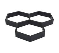 SEWACC Moule à Pavés de Jardin en Plastique Léger et Portable pour Création de Chemins et Allées en Ciment Extérieur, Outil Pratique pour Terrasse et Trottoir